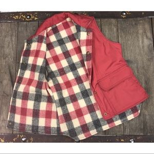Vintage Woolrich Reversible Vest